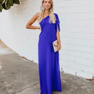 One-Shoulder Formal Dress